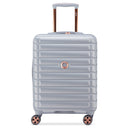 Delsey Paris Shadow 5.0 - 4-Rollen-Kabinentrolley Slim S 55 cm erw. (platin)