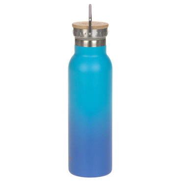 Lässig Double Walled Bottle Stainless Steel Unique - Trinkflasche 460ml (Unique Gradient Blue) - Ansicht 2