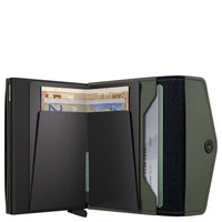 Secrid Envelope Matte - Geldbörse 8cc 10.2 cm RFID (green-black) - Ansicht 4