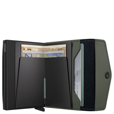 Secrid Envelope Matte - Geldbörse 8cc 10.2 cm RFID (green-black) - Ansicht 4