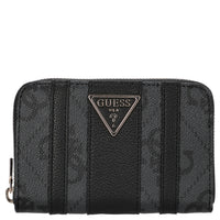 Guess Laurel ll SLG Medium Zip - Geldbörse 4cc 14 cm (coal logo)