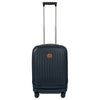 Brics Taormina - 4-Wheel Cabin Trolley with Front Pocket 55 cm ext. USB (blau)