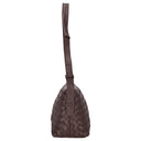Les Visionnaires Marie Baguette Weave Silky - Schultertasche 38.5 cm (aubergine) - Ansicht 3