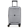 Delsey Paris Turenne 2.0 - 4-Wheel Cabin Trolley with Front Pocket 55 cm USB ext. (silber)