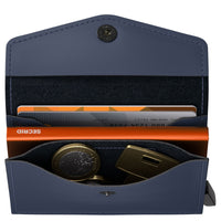 Secrid Envelope Matte - Geldbörse 8cc 10.2 cm RFID (night blue-orange)