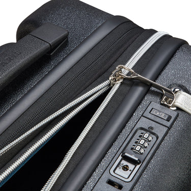Delsey Paris Cadence - 4-Rollen-Kabinentrolley S 55 cm erw. (schwarz/silber) - Ansicht 10
