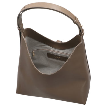 Furla Goccia M Hobo - Schultertasche 30.5 cm (muddy gray) - Ansicht 6