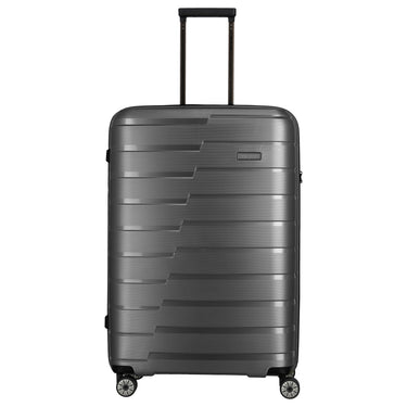 Travelite Air Base - 4-Rollen-Trolley Set 3tlg.  L/M/S Vortasche (anthracite) - Ansicht 2