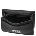 Seidenfelt Roros - Schultertasche 21 cm (black/silver) - Ansicht 6