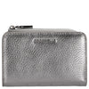 Coccinelle Metallic Soft - Geldbörse 6cc 13 cm (steel)