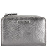 Coccinelle Metallic Soft - Geldbörse 6cc 13 cm (steel)