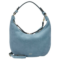 abro Nana Suede - Schultertasche Mini 27.5 cm (sapphire)