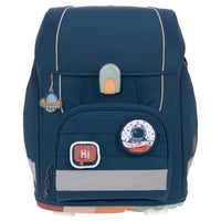 Lässig School Set Boxy Unique - Schulranzen Set 7tlg. (Navy) - Ansicht 2