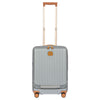 Brics Capri - 4-Rollen-Kabinentrolley mit Vortasche 55 cm (silver)