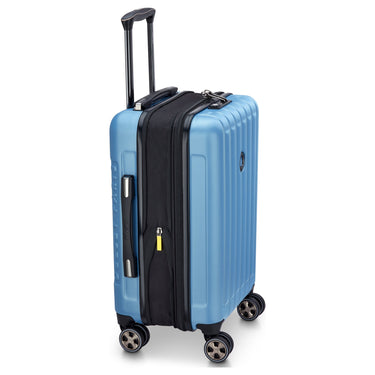 Delsey Paris Longitude - 4-Rollen-Kabinentrolley S 55 cm erw. (blau) - Ansicht 6