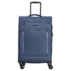 D&N Travel Line 9804 - 4-Wheel Trolley M 68 cm expandable (dark blue)