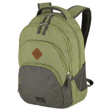 BASICS Backpack Melange, Green/Grey