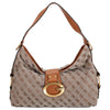Guess Camden - Schultertasche 35 cm (latte logo/cognac)