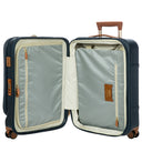 Brics Bellagio - 4-Rollen-Kabinentrolley mit Vortasche 55 cm erw. recycelt (blue/tan) - Ansicht 6