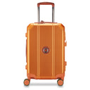 Delsey Paris Alu'r - 4-Rollen-Kabinentrolley S 55 cm (orange)