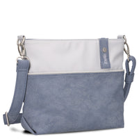 zwei Jana J8 - Schultertasche 27 cm (nubuk-sky)
