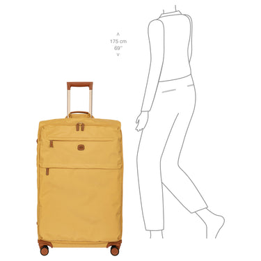Brics X-Travel - 4-Rollen-Trolley L 77 cm (honey) - Ansicht 7