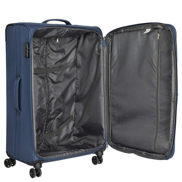 D&N Travel Line 6804 - 4-Rollen-Trolley L 76 cm (blau) - Ansicht 6