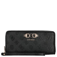 Guess Anise SLG Large Zip - Geldbörse 12cc 20 cm (black logo)