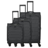 Travelite Skaii 4-Wheel Trolley Set 3pcs. (anthracite, L/M expandable/S)