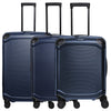 Travelite Millennium - 4-Wheel Trolley Set 3 pcs. erw. (navy)