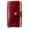 Secrid Miniwallet Naplak - Credit Card Holder 6cc 10.2 cm RFID (red+)