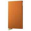 Secrid Cardprotector Fluted - Credit Card Holder 6cc 10.2 cm RFID (orange+)