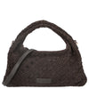 Les Visionnaires Sadie Weave Cozy - Umhängetasche 39 cm (dark brown)