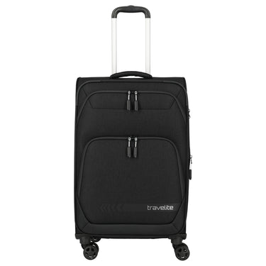 Travelite Kick Off - 4-Rollen-Trolley Set 3tlg. (black)