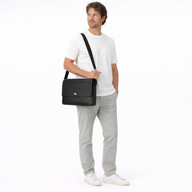Lacoste Messenger Bag - Umhängetasche 34 cm (noir) - Ansicht 7