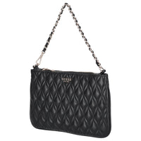 Guess Maxine Quilted Flat Pouch - Schultertasche 24 cm (black)