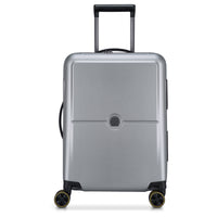 Delsey Paris Turenne 2.0 - 4-Rollen-Kabinentrolley Slim 55 cm (silber)