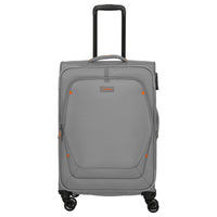 Travelite Umbria - 4-Rollen-Trolley M 67 cm erw. (smoky grey)