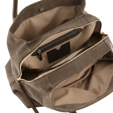 Les Visionnaires Sophie Grande Cozy Scarf - Schultertasche 42 cm (khaki) - Ansicht 3