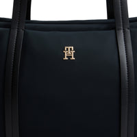 Tommy Hilfiger Soft Nylon Hobo - Schultertasche 52 cm (black)