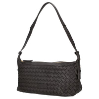 Les Visionnaires Marie Baguette Weave Silky - Shoulder Bag 38.5 cm (cafe)