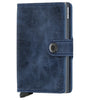 Secrid Vintage Miniwallet - Wallet RFID 6.5 cm (blue)