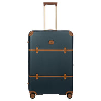 Brics Bellagio - 4-Rollen-Trolley 76 cm erw. recycelt (blue/tan)