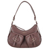 Coccinelle Mavery Pocket - Schultertasche 29 cm (berry)