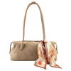 Les Visionnaires Hazel Baguette Cozy Scarf - Shoulder Bag 35 cm (mushroom)