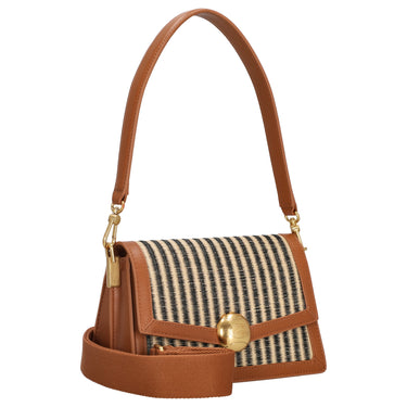 Lacoste Flap Shoulder Bag - Schultertasche 22.5 cm (brown) - Ansicht 5