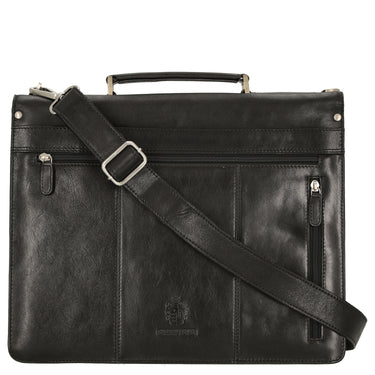 Leonhard Heyden Tradition  - Aktentasche 1 Fach Leder 15" 38 cm (schwarz) - Ansicht 4
