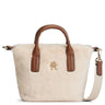 Tommy Hilfiger Popette Micro Tote Faux Fur - Shopper 27 cm (beige)