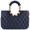 reisenthel loopshopper M / Shopper 40 cm (Frame: Rhombus Midnight Gold)