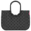 reisenthel shopping loopshopper L - Shopping Bag with Frame 46 cm (frame glossy dots black)